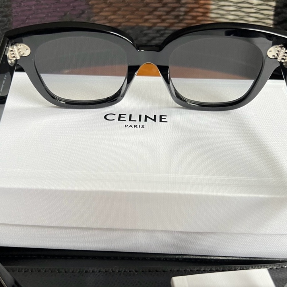Celine oversized S002 sunglasses in acetate